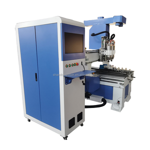 Macchina CNC Router LS-6090 per Taglio di Materiali Piatti e Cilindrici con Doppi <span class=keywords><strong>Assi</strong></span> Rotanti - Product Image 1