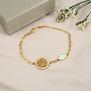 <span class=keywords><strong>Bracelet</strong></span> de couple double couche en acier titane pour femme, <span class=keywords><strong>bracelet</strong></span> assorti en acier inoxydable gravé sur mesure, résistant au ternissement - Product Image 4