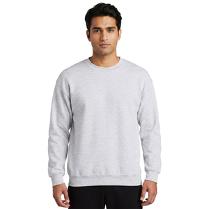 Sudaderas de Alta Calidad al por Mayor, Sudadera de Cuello Redondo para Hombre, Sudadera Lisa con Servicios de Logotipo Personalizado, Sudadera Básica - Product Image 1