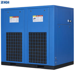 <span class=keywords><strong>ZIQI</strong></span> marca 11kw 15HP compresor de aire de tornillo sin aceite rotativo ahorro de energía AC 380V Motor componentes de núcleo estacionario - Product Image 2