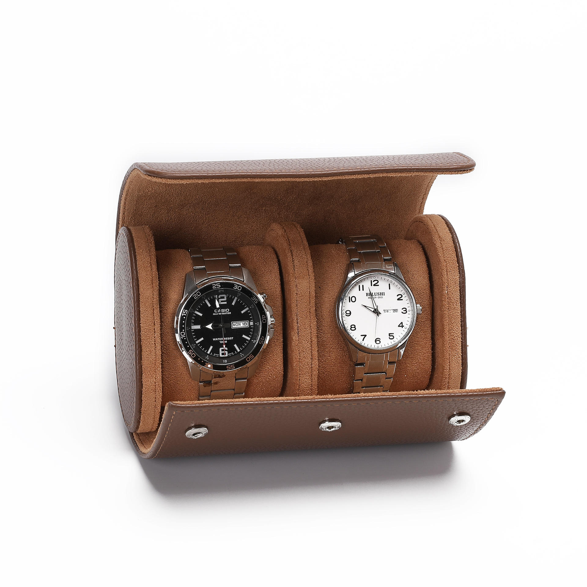 สีน้ำตาล-2ช่อง