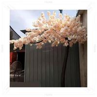 Passen Sie umwelt freundliche dekorative künstliche Seidenball-Blumen-Sakura-Baum-Kirschblüten-Hochzeits baum im Freien an