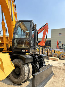 Excavadoras de ruedas usadas <span class=keywords><strong>Hyundai</strong></span> 210w-7 <span class=keywords><strong>4x4</strong></span> rueda 21 toneladas precio bajo buen estado <span class=keywords><strong>Hyundai</strong></span> 210W excavadora de ruedas usada en Dubai usada - Product Image 3