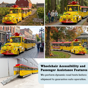 Trenes Eléctricos Personalizables <span class=keywords><strong>para</strong></span> Niños, sin Rieles, <span class=keywords><strong>para</strong></span> Parques de Atracciones, Centros Comerciales y Turismo - Product Image 3