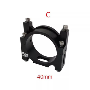 RJXHOBBY RJX 25/30/40mm Double-Layer Thickened Fixing <b>Clamp</b> for RC Drone Carbon Fiber Tube Hoop Buckle Connector - Product Image 4