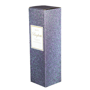 Boîte en papier laminé mat personnalisable pour l'emballage du vin, matériaux recyclés, fermeture magnétique, caractéristiques estampées en relief - Product Image 5