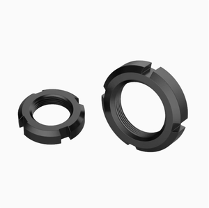 Steeltreks Hardware Befestigungselemente Mutter Edelstahl A2/A4 DIN 1804 Geriffelte Rundmutter M6-M100 für Maschinenwartung - Product Image 2