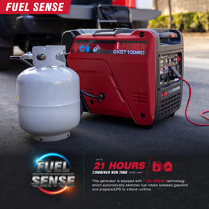 Senci 5.5kw בנזין נייד מחולל דלק כפול שלט רחוק אילם גנרטור <span class=keywords><strong>6kw</strong></span> - Product Image 2