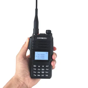 Anysecu WP-68 8W Long Talk Distance vhf/uhf handheld Two Way Radio IP67 Water Proof 4 bands 3800 mAh analog Walkie Talkie Radio