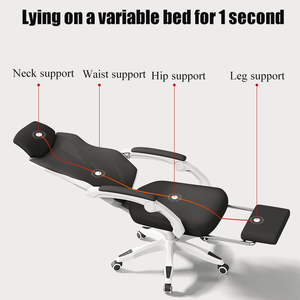 <span class=keywords><strong>Sedia</strong></span> da <span class=keywords><strong>Ufficio</strong></span> <span class=keywords><strong>Ergonomica</strong></span> in Rete, Altezza Regolabile, Girevole, con Supporto Lombare per Casa e <span class=keywords><strong>Ufficio</strong></span> - Product Image 3