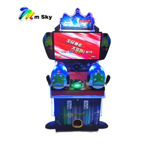Machine d'arcade vidéo 3D pour enfants de 6 ans et plus, jeu de tir au laser à 2 joueurs, à monnayeur, avec tickets de récompense, pour usage intérieur uniquement, en anglais - Product Image 3