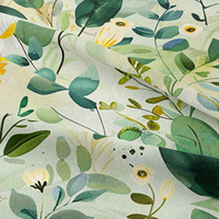 Tissu en lin respirant imprimé pour chemises de resort, pantalons à jambes larges et fabricants de vêtements – Fournisseur de tissus doux et fluides à impression personnalisée