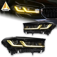 Accessoires automobiles : Phares de bienvenue BMQD65, ensemble de phares modifiés pour voitures, ampoule de phare LED pour BMW G30 2018-2020