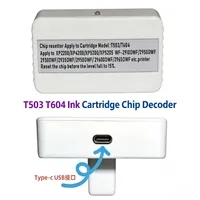 Reseteador de Chips para Cartuchos de Tinta T604 T503, Decodificador para Epson Expression Home XP-2200, Accesorio de Reinicio con Carga USB Tipo-C