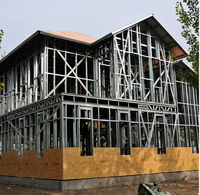 Casa Prefabricada de Lujo de 2 Pisos con Estructura de Acero, Kit de Construcción Rápida para Villa con Piscina, Módulo de 3-5 Dormitorios, Sala de Estar, Gimnasio, Comedor