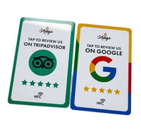 SHUZHI Programmierbare NFC-Plastikkarte mit QR-Code zum Antippen, Offsetdruck 213/215/216, Geschäftskarten mit Google-Bewertungen und Social-Media-Integration