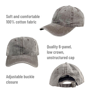 BQMC-1 Mũ <span class=keywords><strong>Snapback</strong></span> Nam Nữ Cổ Điển Bằng Cotton Có Thể Điều Chỉnh Mũ Bóng Chày Màu Trơn Trơn Mũ Thể Thao Nhuộm Màu Đau Khổ - Product Image 3