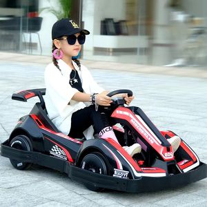 L'auto da corsa elettrica kart per bambini può essere telecomandata può guidare un'auto elettrica per bambini di alta qualità con batteria grande molto fresca e sicura - Product Image 4