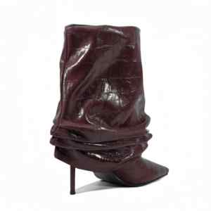 <span class=keywords><strong>Botines</strong></span> de <span class=keywords><strong>mujer</strong></span> con tacón de 10 cm y tacón ancho, de <span class=keywords><strong>piel</strong></span> sintética suave y brillante, con diseño de piedras, varios colores, t - Product Image 5