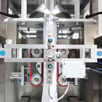 Machine d'emballage alimentaire verticale à pesage linéaire automatique à quatre voies, prix d'usine, pour le conditionnement de riz, de millet, de céréales, de sel, de sucre en sachets