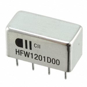 HFW1201D00 <b>RELAY</b> GEN PURPOSE DPDT 2A 26.5V Specially Designed for Signal <b>Relays</b>, Up to 2 Amps <b>Relays</b> - Product Image 1