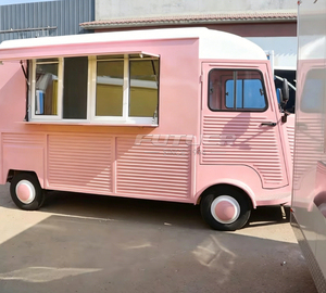 Camión de Comida Eléctrico Retro, Totalmente Equipado, Remolque de Comida Vintage en Venta, Camioneta de Comida Rápida y Helados - Product Image 4