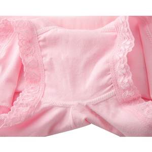 Sous-vêtements en coton et dentelle pour bébé fille, culotte douce et respirante, culotte confortable pour bébé fille, iBaifei OEM - Product Image 5