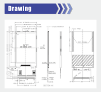 Módulo de Pantalla LCD TFT con Panel IPS de 2.4/2.8/3.5/4/4.3/5/5.5/7/10.1 Pulgadas, Personalizado, con Interfaz RGB SPI EDP LVDS MIPI y Pantalla Táctil
