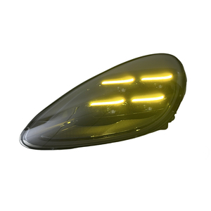 Đèn pha kép SJC hai màu cho Porsche Cayenne 958.1 2011-2013 nâng cấp lên kiểu ma trận <span class=keywords><strong>2025</strong></span>, đèn chạy ban ngày màu vàng và trắng - Product Image 3