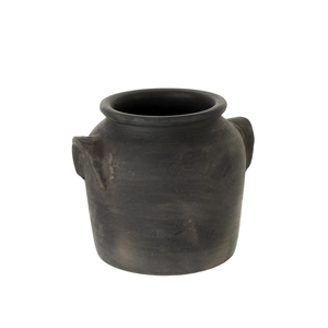 <b>Large</b> Decorative Terracotta <b>Flower</b> <b>Pot</b> Handmade Clay Garden Planter for Outdoor Landscaping and Modern Home Decor - Product Image 2