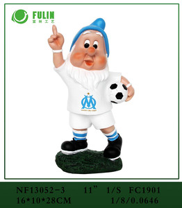 Top Selling resin <strong>garden</strong> figure funny sports <strong>gnome</strong> football <strong>gnome</strong> - Product Image 3