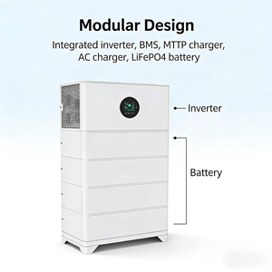 ระบบแบตเตอรี่ลิเธียมไอออน Lifepo4 10kWh พร้อมแผงโซลาร์เซลล์แบบโมโนคริสตัลไลน์ MPPT กำลังไฟ 10kW สำหรับใช้ในบ้าน (ทำงานได้ 24 ชั่วโมง) - Product Image 3