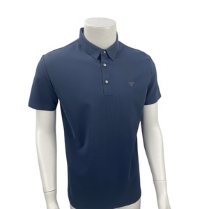 Lujo exquisito bordado diario Casual deportes Polo cuello camiseta para hombres camisetas de golf - Product Image 2