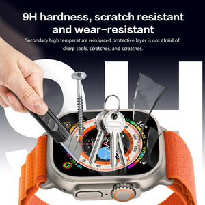 Film de protection de montre personnalisé à couverture complète pour montre intelligente Housse de protection d'écran en <span class=keywords><strong>hydrogel</strong></span> avec plateau d'installation - Product Image 3