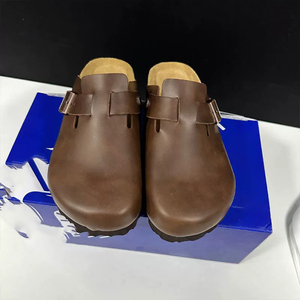 Cross-Border Berk Style Casual Premium Suede Fur Sole Colorful Option Arch Support <strong>s</strong> on <strong>Men's</strong> Custom Casual <strong>Slipper</strong> - Product Image 6
