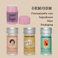 Vente en gros Bâton de cire pour cheveux sans alcool hydratant pour coiffage unisexe pour perruques humaines à tenue forte normale sèches blanches