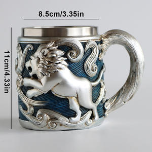 Nouvelle tasse 3D NFL Guardian Beast transfrontalière, tasse à café NFL Guardian Beast 3D Tree - Product Image 2