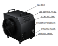 Mesin Pendingin Air Mandi Es Hotel Modern 1 HP 2 HP 0.8 HP, Kontrol APP/WiFi, Desain Lipat, Filter untuk Cold Plunge
