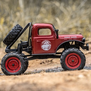 Voiture télécommandée 4x4 1/24 Fcx24 Power Wagon <span class=keywords><strong>V2</strong></span> RTR RC Crawler avec essieux portiques, engrenages métalliques et lumières LED, radiocommandée 2.4G - Product Image 4