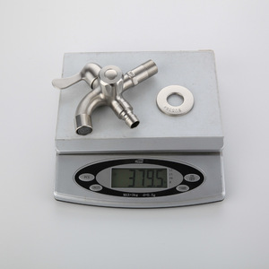 Robinet mural double fonction en acier inoxydable 304 Hemans, mitigeur industriel à jet d'eau pour cuisine - Product Image 3