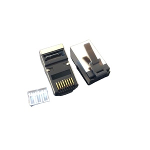 ขั้วต่อ RJ45 <span class=keywords><strong>STP</strong></span> <span class=keywords><strong>Cat6</strong></span>ตัวผู้พร้อมแถบโหลด6up 2 - Product Image 1