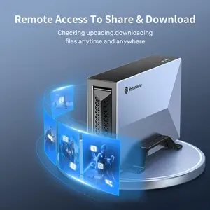 ORICO NAS lưu trữ đám mây cá nhân 2.5 3.5 inch dickstation Mac lưu trữ mạng đính kèm lưu trữ cho PC/điện thoại (không đĩa)