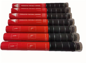 Extincteur compact en métal à fonction aérosol pour la lutte contre les incendies, idéal pour les fourgonnettes et les chantiers - Product Image 2