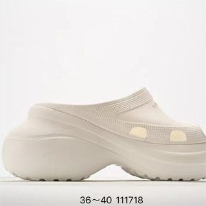 Dropshipping diseñador plataforma plana agujeros playa zapatillas mujeres alta calidad cuña al aire libre mulas Venta caliente zapatillas - Product Image 5