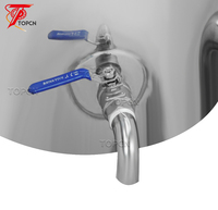 Cuve de Mélange à Chauffage Électrique de 50L en Acier Inoxydable, à Double Enveloppe, pour Shampoings, Savons, Désinfectants et Détergents Liquides