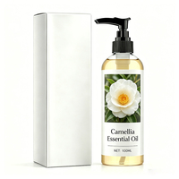 Huile de graines de camélia extra vierge de haute qualité, huile essentielle de qualité thérapeutique pour les cosmétiques, hydratation du visage, réparation des cheveux