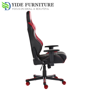 Chaise de jeu moderne 2026 en PU rouge pour ordinateur - Product Image 4