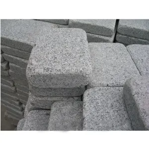 Granit Cina G633 Batu Paving Alam Granit Putih dan Kubus Bongkahan 20X10X5Cm