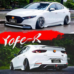 Kit de Carrocería para <span class=keywords><strong>Mazda</strong></span> de Tercera Generación (2020-2022), Incluye Lip Delantero, Lip Trasero, Faldones Laterales y Alerón Trasero - Product Image 2