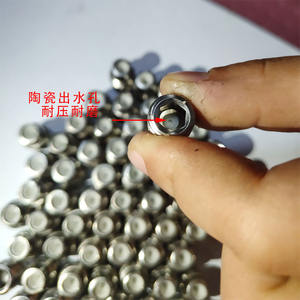 Boquilla de cerámica Hexagonal, accesorio de boquilla de alta presión, boquilla de limpieza de limo de dragado de tubería de drenaje, rosca macho M10 M8 - Product Image 2